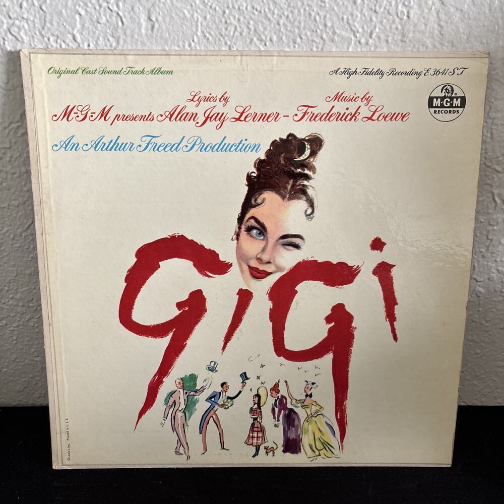 Gigi – Original Soundtrack – MGM E3641 ST – 33RPM LP – Lerner & Loewe – 1958